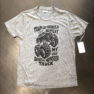 Lauren Moshi Distressed Monster Truck Tee